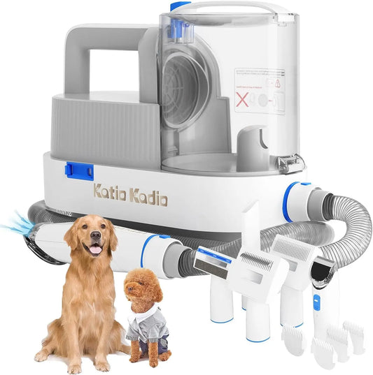 SilentGroom™ Pro: 6-in-1 Pet Vacuum & Grooming Kit